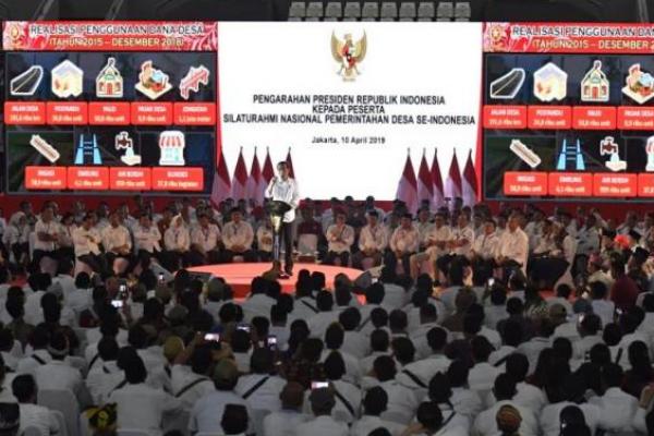 Presiden Jokowi Apresiasi Kinerja Kepala Desa Kelola Dana Desa
