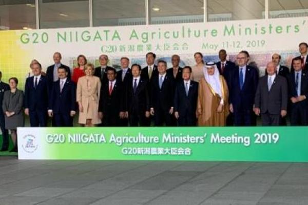 Di Jepang, Mentan Amran Ajak Forum G20 Perhatikan Petani Kecil dan Generasi Muda
