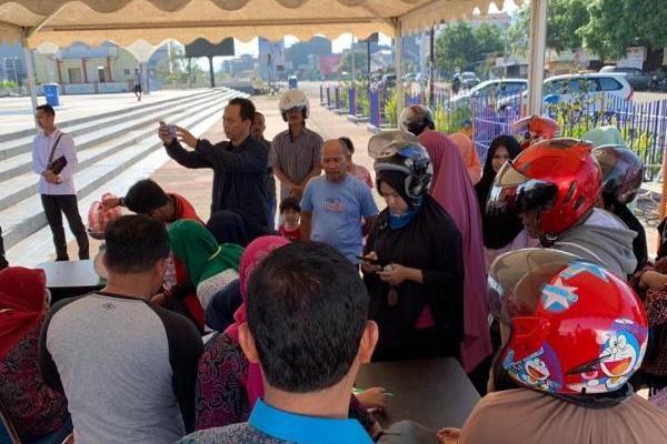 Operasi Pasar Bawang Putih di Mamuju dan Majene Dipadati Pembeli