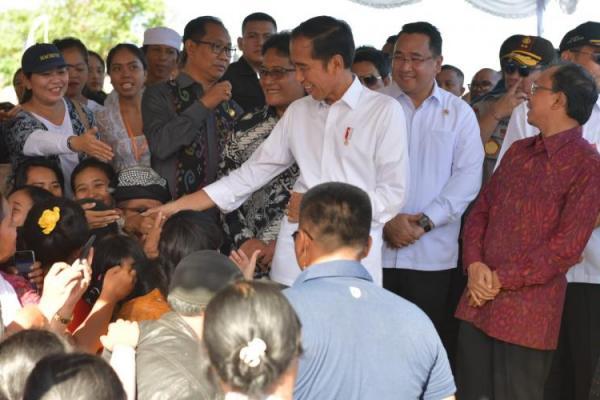 Presiden Jokowi Apresiasi Desa Kutuh Kelola Dana Desa