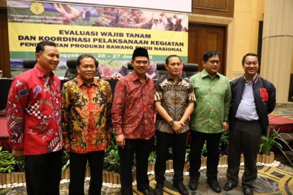 Evaluasi Tanam Bawang Putih, Kementan Kompak Wujudkan Swasembada 2021