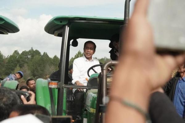 Wujud Pertanian Tradisional Menjadi Modern Bikin Jokowi Kagum