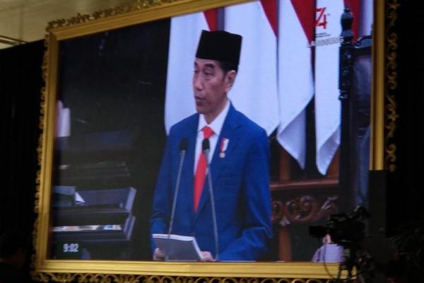 Sidang Tahunan MPR, Presiden Jokowi Ajak Bersatu