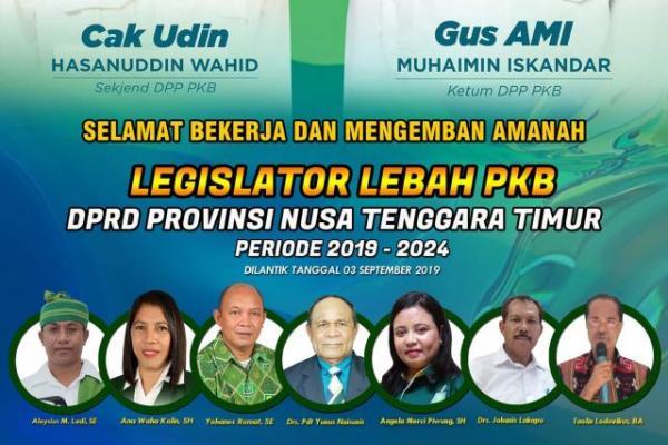 Raih 82 Kursi di NTT, Gus Ami: Lebah PKB Kawal Harapan Warga NTT