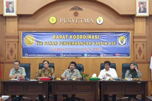 Bareng Pakar Kesehatan, Direktorat PKH Siap Produksi Vaksin ASF
