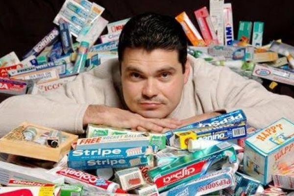 Koleksi Ribuan Pasta Gigi, Dokter Ini Pecahkan Rekor Dunia