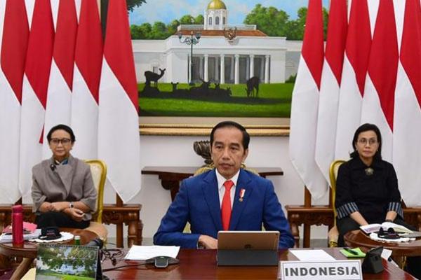  Jokowi Ajak Negara G20 Bersatu Temukan Obat Covid-19