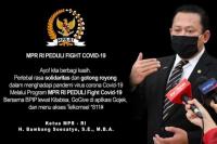 MPR Peduli Fight Corona Wujud Kepedulian MPR Terhadap Dampak Pandemi Covid-19