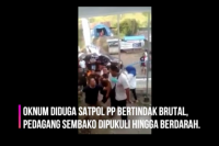 Pedagang Dipukul Satpol PP Ternyata Bendahara Ansor Buol 