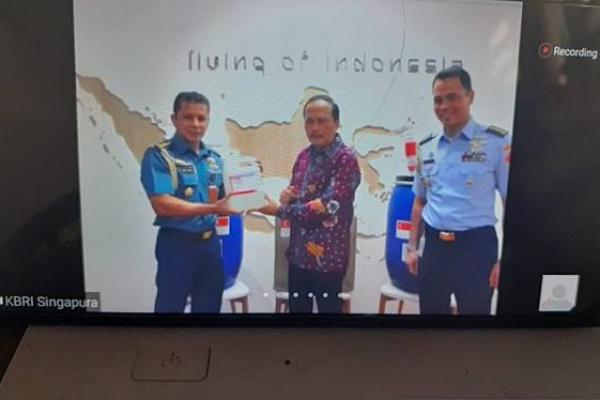 Temasek Bantu 1,2 Juta Cairan Pembersih Tangan untuk TNI dan Kemendagri