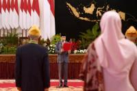 Pengurus Pusat LVRI Dilantik Jokowi di Istana Negara
