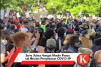 VIDEO : Suhu Udara Hangat Musim Panas tak Redam Penyebaran COVID-19