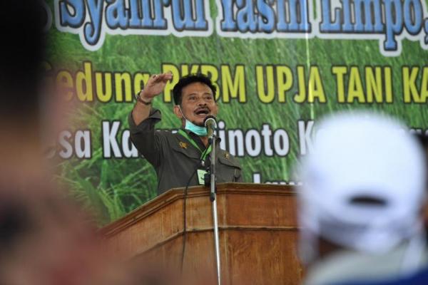 Kunjungi Tuban, Mentan: Manfaatkan Alsintan Tingkatkan Produksi