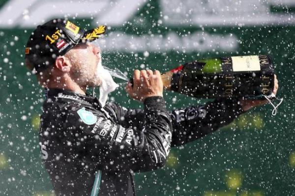 Kalahkan Hamilton, Bottas Rebut Pole Position GP Eifel