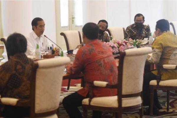 Bertemu Pimpinan MPR, Presiden Ungkap Ingin Atur BPIP Dengan Undang-undang