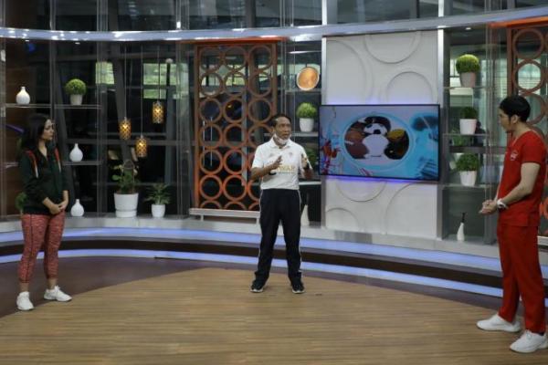 Tampil di TVONE, Menpora Ajak Patuhi Protokol Kesehatan