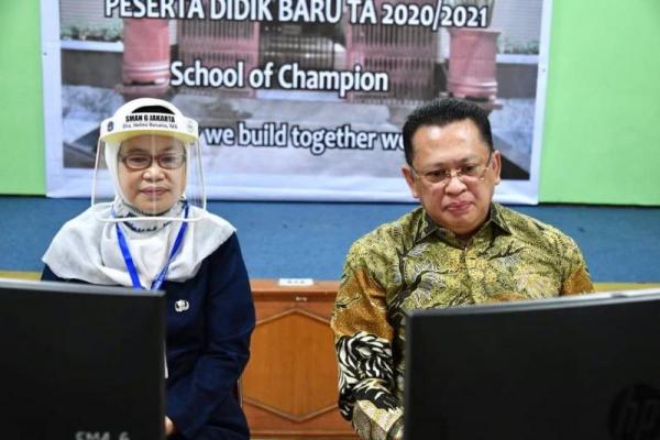 MPLS SMAN 6 Jakarta, Bamsoet Pesan Siswa Biasakan Beroganisasi