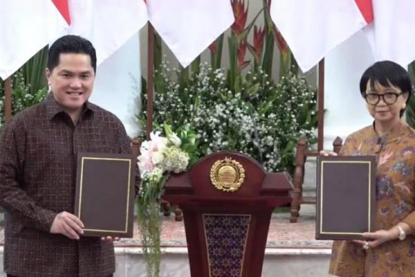    Erick-Retno Gandeng Tangan Permudah BUMN Go Global