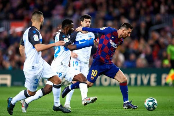   Laga Terakhir, Barcelona Borong Lima Gol di Gawang Alaves