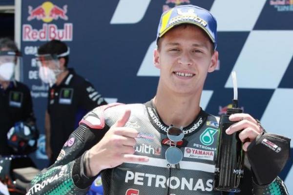   Haru Biru Hati Quartararo Menangi MotoGP Spanyol