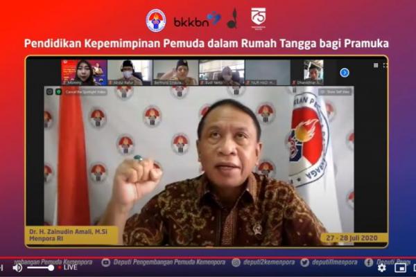 Menpora Sebut Pramuka Penting Dalam Pembangunan Karakter