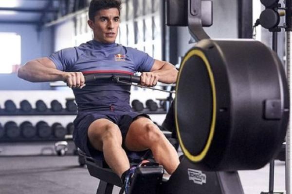 Ngebet Balapan, Marquez Unggah Video Angkat Beban