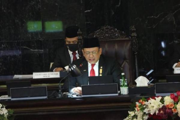 Buka Sidang Tahunan, Ketua MPR Bersyukur Meski Sederhana dan Terbatas