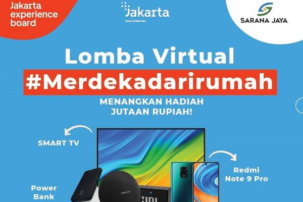 Meriahkan HUT RI, Sarana Jaya dan JXB Gelar Berbagai Lomba Virtual