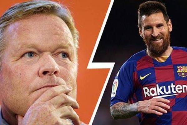  Gebrakan Barca: Koeman Pelatih Baru,  Messi Komandan Lapangan 
