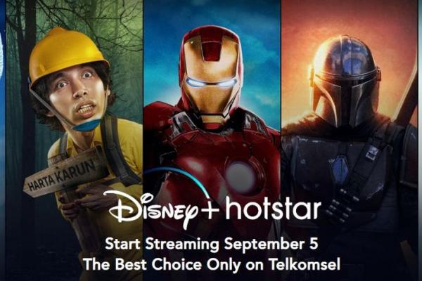 Berapa Tarif Disney+Hotstar? Ini Penjelasan Telkomsel