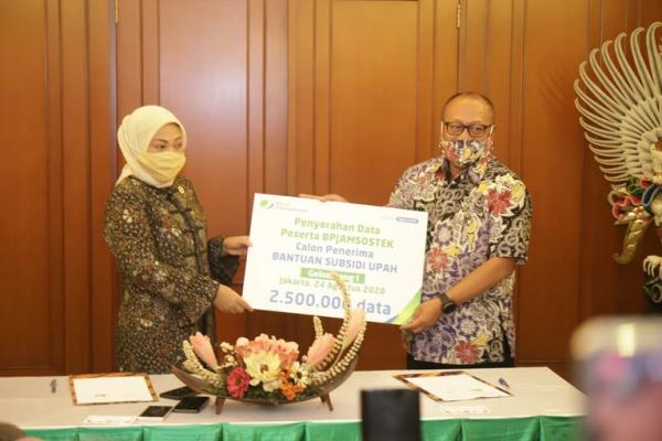 Menaker Terima Data 2,5 Juta Calon Penerima Subsidi Upah