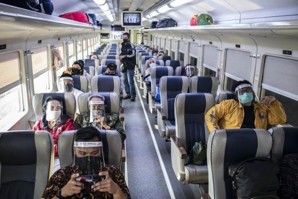  Arus Balik Tahun Baru Hijriah,  Penumpang Kereta Meningkat 88%