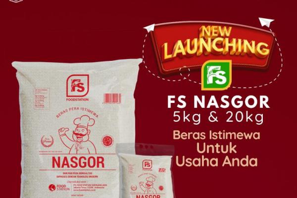    Kabar Gembira, Food Station  Luncurkan Beras FS Nasgor 