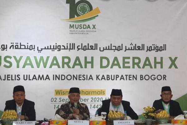 Hadiri Musda X MUI Kab. Bogor, Bupati Minta MUI dan Pemerintah Berjalan Beriringan