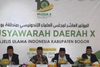 Hadiri Musda X MUI Kab. Bogor, Bupati Minta MUI dan Pemerintah Berjalan Beriringan