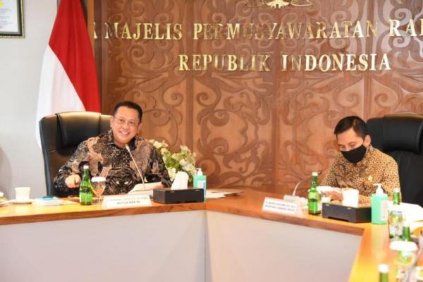 Ketua MPR Pimpin Rapat Pematangan Pembentukan Mahkamah Kehormatan Majelis