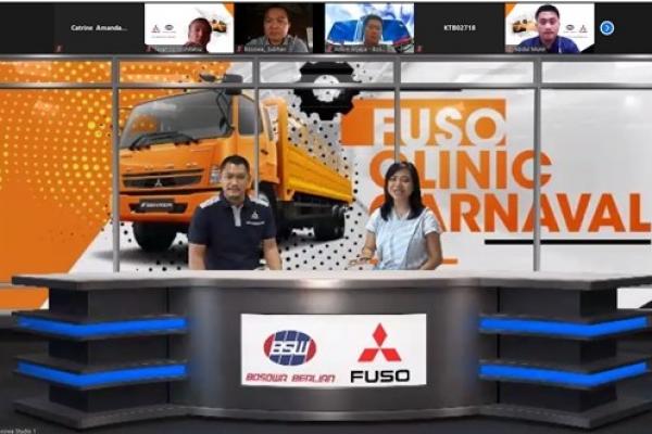 KTB Edukasi Konsumen Lewat Virtual FUSO Clinic Carnaval