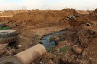Pemukim Israel Membanjiri Tanah Milik Palestina dengan Limbah