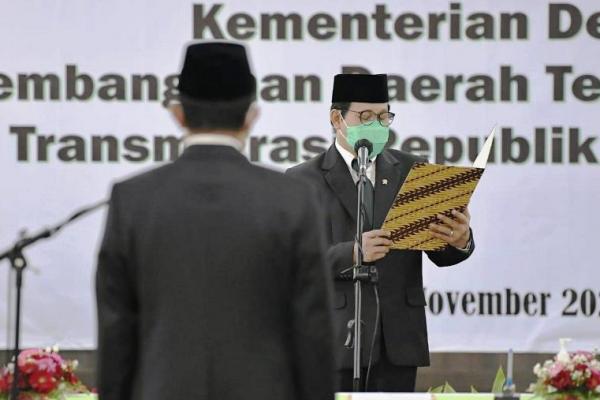 Taufik Madjid Resmi Jabat Sekjen Kemendes PDTT