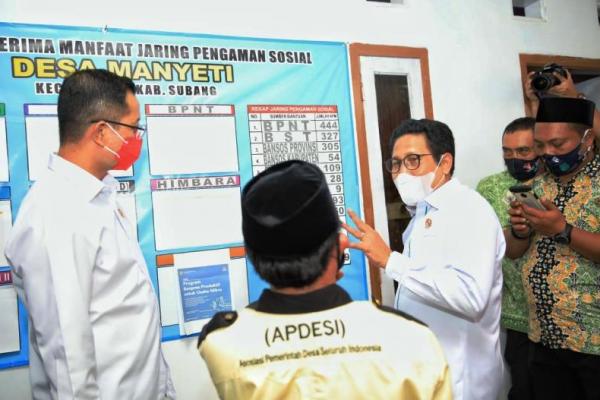 Mendes dan Mensos Ingin Pastikan BST dan BLT Tepat Sasaran