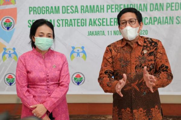 Mendes PDTT dan Menteri PPPA Deklarasikan Desa Ramah Perempuan dan Layak Anak