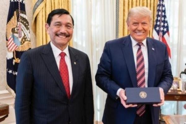 Temui Trump di Gedung Putih, Luhut Sampaikan Pesan Jokowi