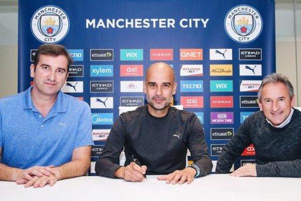 Guardiola Perpanjang Kontrak Dengan Manchester City Hingga 2023