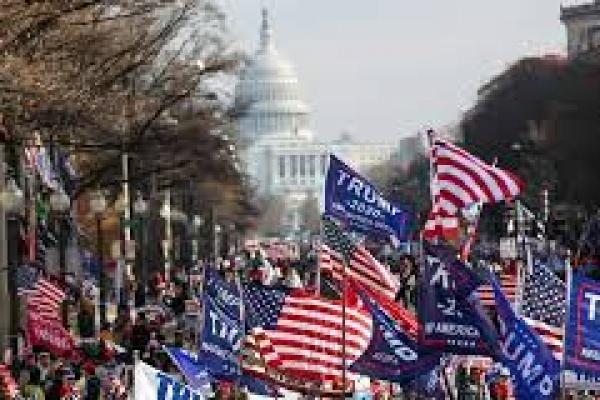 Ribuan Demonstran Di Washington Dukung Trump Memimpin Kedua Kali