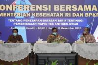 Pemerintah Tetapkan Tarif Rapid Test Antigen Rp250 ribu