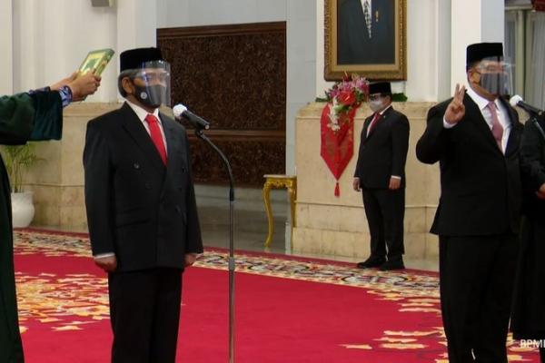 Presiden Resmi Lantik 6 Menteri Baru Dan 5 Wakil Menteri