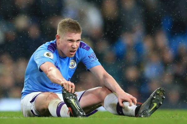  De Bruyne Bakal Absen Enam Pekan Bela City