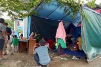 Pengungsi Mamuju Belum Mau Pulang