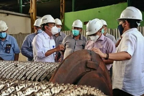 RNI Cek Kesiapan Pabrik Gula Jelang Musim Giling Tebu 2021