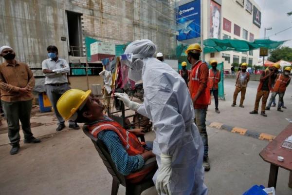  Kasus Aktif Covid-19 Indonesia Tertinggi di Asia, Melampaui India